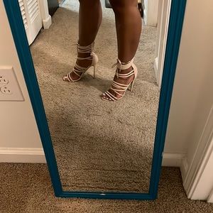 Nude Strappy Heels